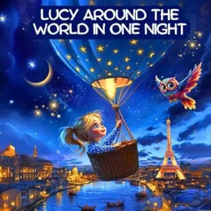 Lucy Around the World in One Night: Kids Educational Bedtime Story Adventure Book (The Adventures of Lucy & Her Big Heart [Gentle Life Lessons for Little Readers Ages 4–8])