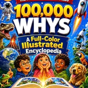 100,000 Whys for Kids: A Full-Color Visual Encyclopedia of Big Questions, Clear Answers, Science, Space, Animals, Nature, History, Inventions, and How the World Works for Ages 6–13