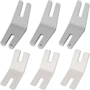 6PCS Hump Jumper Sewing Tool, Seam Jumper Sewing Tool for Hemlines on Sweatwers, Denim, Seam Jumper Fit All Husqvarna Viking Brother Singer Janome Sewing Machines