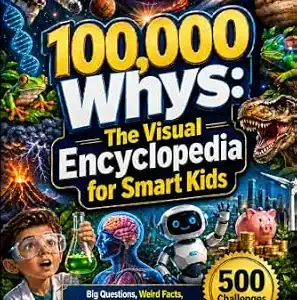100,000 Whys for Smart Kids: The Visual Encyclopedia for Smart & Curious Kids - Big Questions, Weird Facts, Clear Explanations, 500 Brain Challenges, ... to Build Curiosity (Kids Ages 6 - 12)