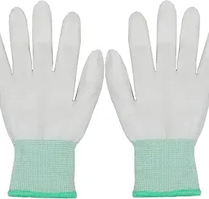 Secai Quilting Gloves, Sewing Gloves, 1 Pair for Free Motion Quilting, Patchwork, Embroidery, DIY Handmade Crafts
