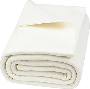 47" x 59" Grinding Natural Cotton Quilt Batting, Quilt Batting for Quilts