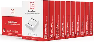 TRU RED by Staples Copy & Printer Paper, 8.5x11, 20lb, 92 Bright, 5,000 Sheets/Carton