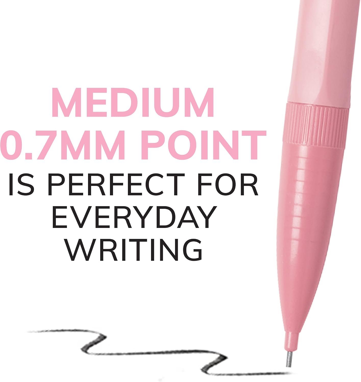 BIC Xtra-Smooth Pastel Mechanical Pencils, Medium Point, 0.7mm, 24-Count - Image 4