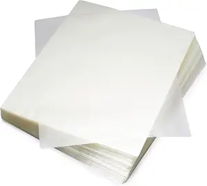 Amazon Basics Clear Thermal Laminating Sheets for Documents and Photos, 9 x 11.5-Inch, 2.8 mil, 200-Pack