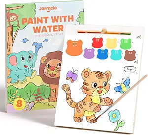 Jar Melo Paint with Water Books for Toddlers, Animals