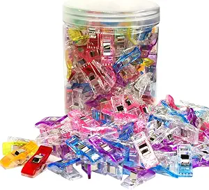 Otylzto 120Pcs Plastic Sewing Clips Quilting Clips for Supplies, Crafts