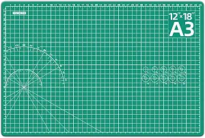 DIYSELF 12in×18in Cutting Mat for Sewing, A3 Self Healing Cutting Craft Mat