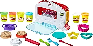 Play-Doh Kitchen Creations Magical Oven Play Food Set for Kids 3 Years and Up with Lights, Sounds, and 6 Colors (Amazon Exclusive)