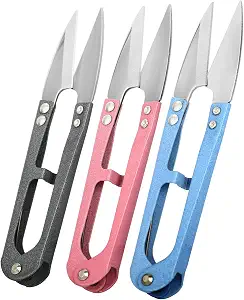 CZZXI 3PCS Thread Snips, High-Carbon Steel Thread Cutter