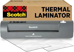 Scotch Thermal Laminator, 2 Roller System for a Professional Finish, Use for Home, Office or School, Suitable for use with Photos (TL901X)