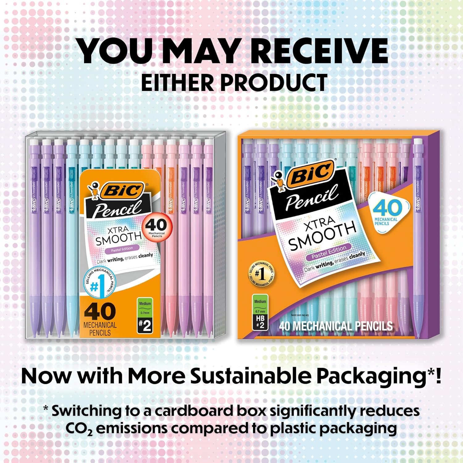 BIC Xtra-Smooth Mechanical Pencils, 0.7 mm Medium Point, 40-Count - Image 3