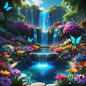 5D Landscape Scenery Diamond Art kits for Adults Beginners 13.7x13.7inch