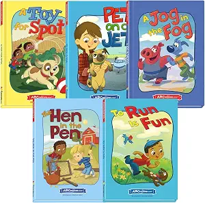 ABCmouse Hardcover Childrens Classic Books 5-Pack Beginner Readers Series 2