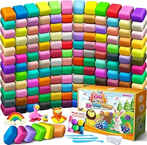 ESSENSON Air Dry Clay 150 Colors, Modeling Clay for Kids
