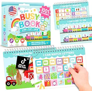 My First Busy Book Screen Free Activities for Toddlers 3-5 Activity Books